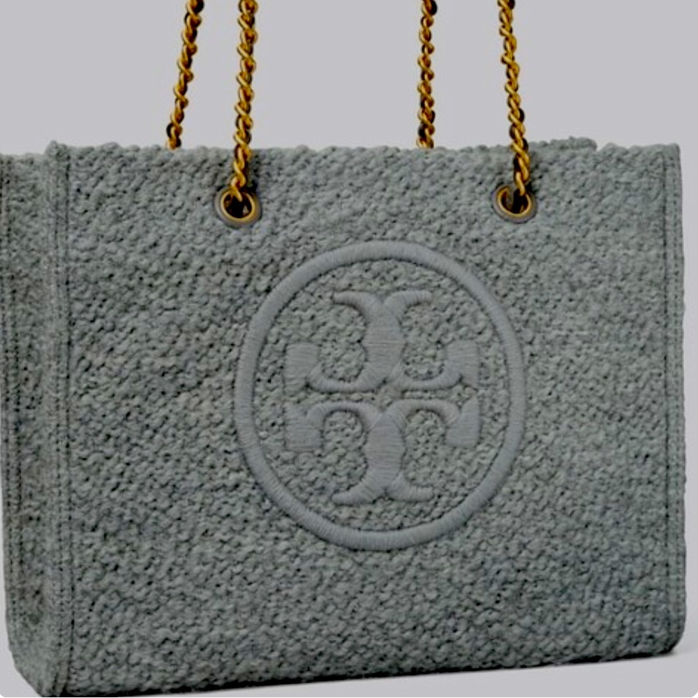 Ella Mini Boucle Chain Tote Bag